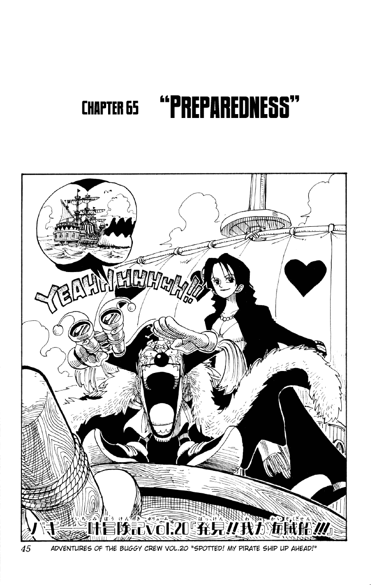 One Piece, Chapter 65 image 01